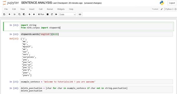 SENTENCE ANALYSIS - NATURAL LANGUAGE PROCESSING - THE PROGRAMMING WAY ...